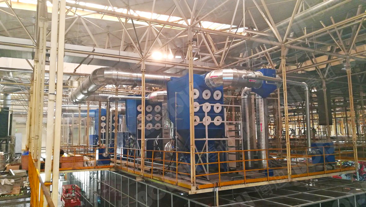 大型集中式焊烟除尘系统